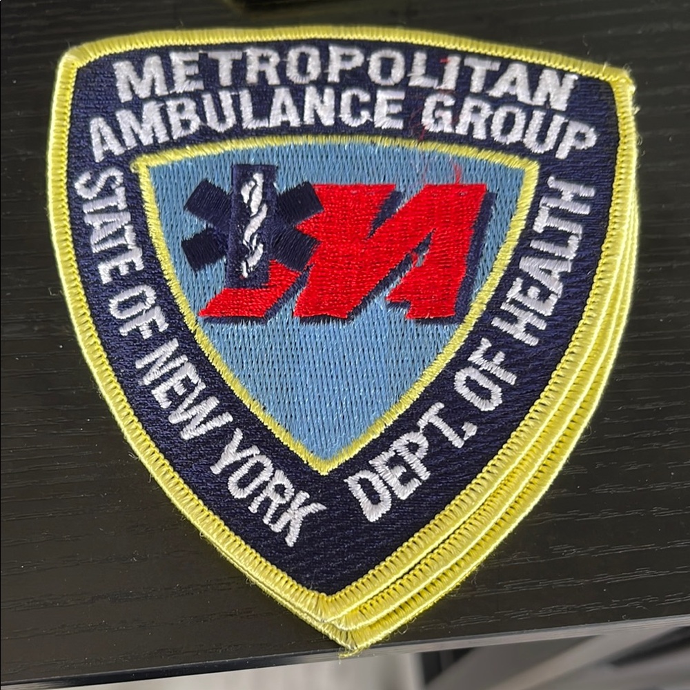 Metropolitan Ambulance Group Patch - image 1